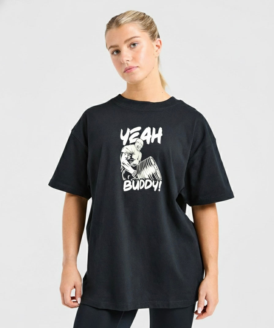 LIFT HEAVY – UNISEX BODYBUILDER MINDSET OVERSIZED T-SHIRT