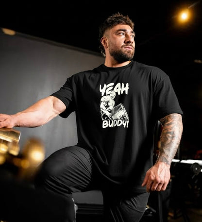 LIFT HEAVY – UNISEX BODYBUILDER MINDSET OVERSIZED T-SHIRT